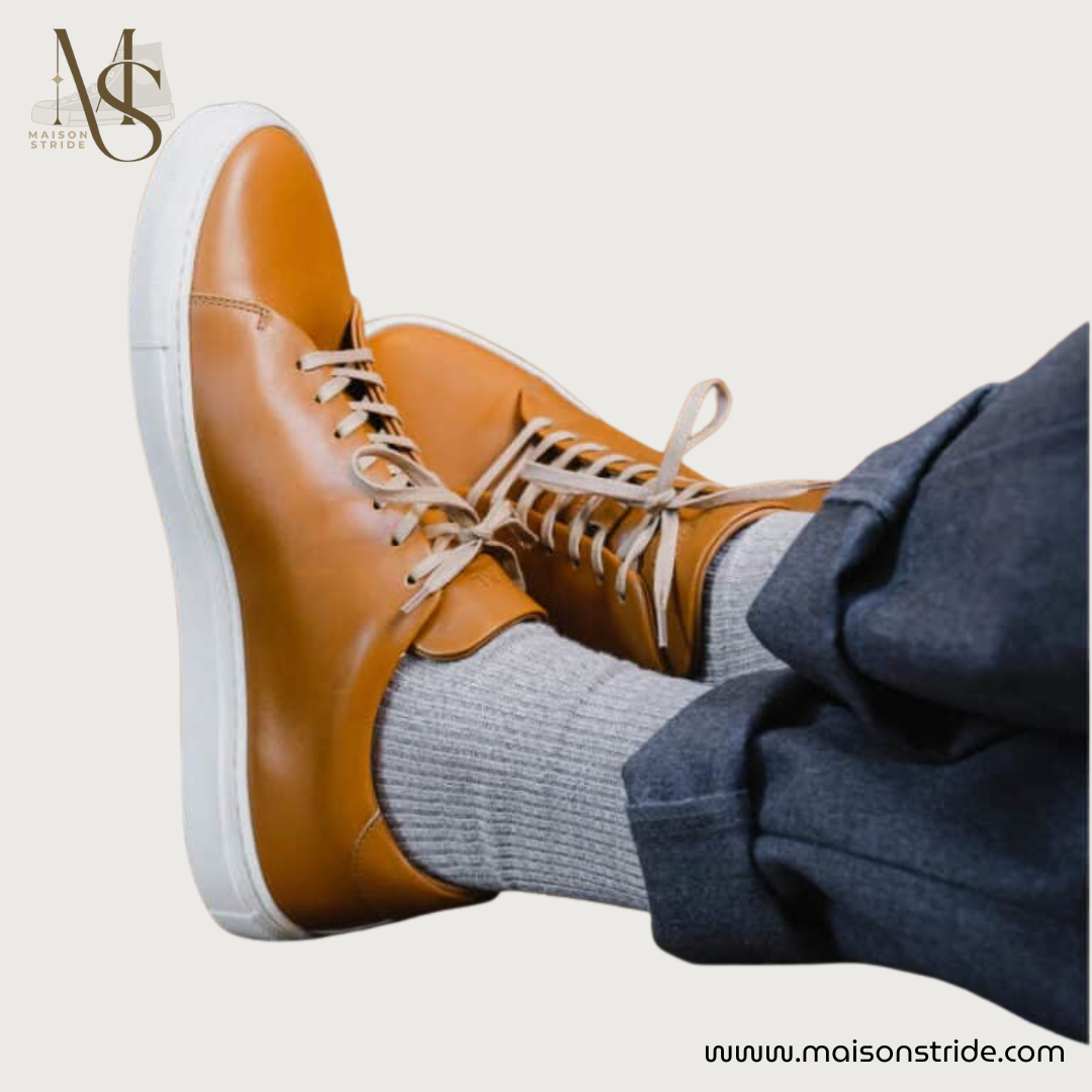 The Mellor II French Calf Tan Sneakers