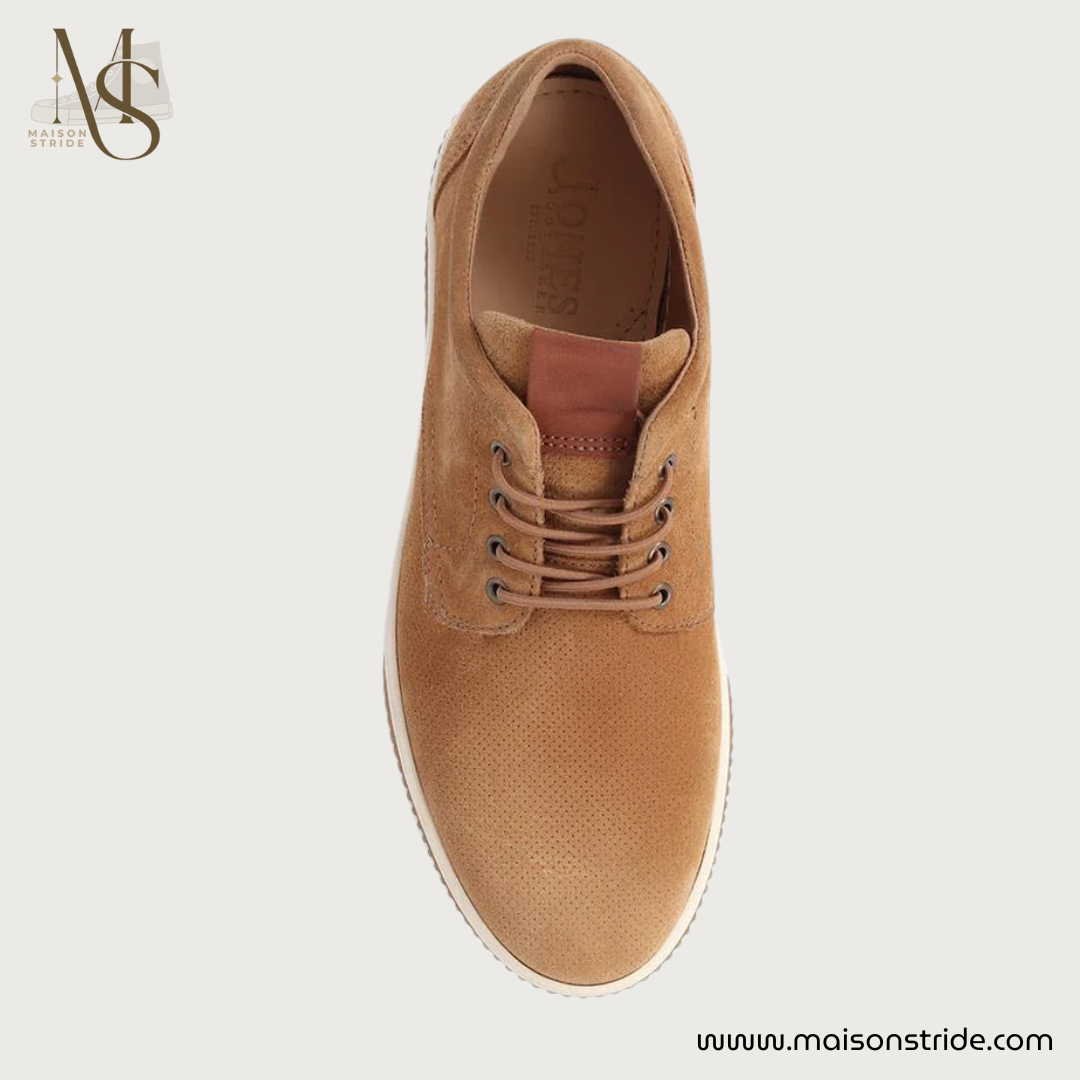 Seaford Suede Trainers - Tan Suede