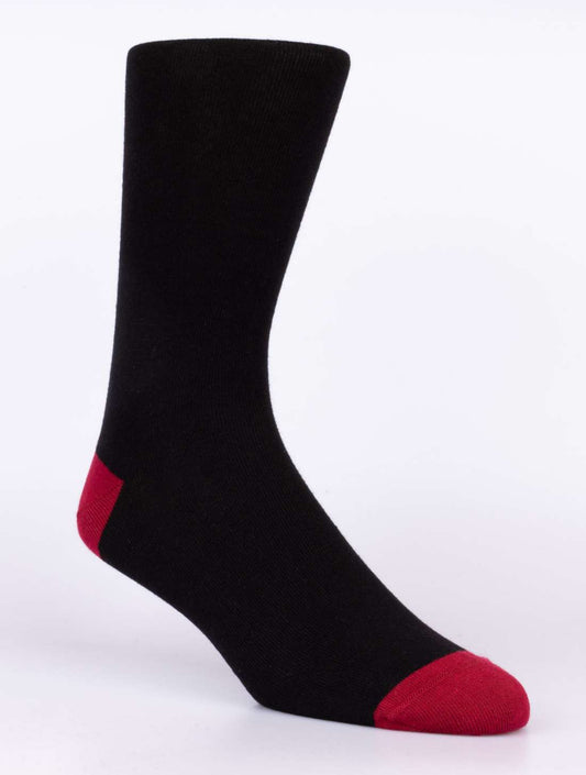 Bi-color Solid Socks