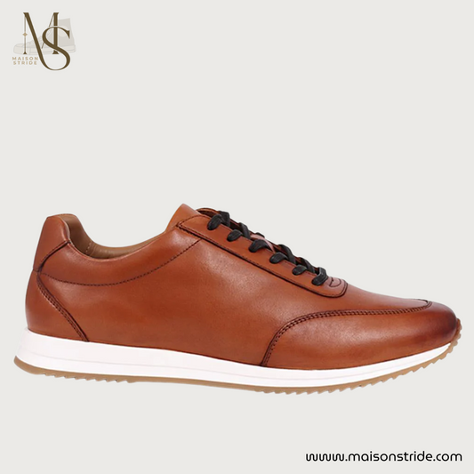 Southend2 Leather Trainers - Tan
