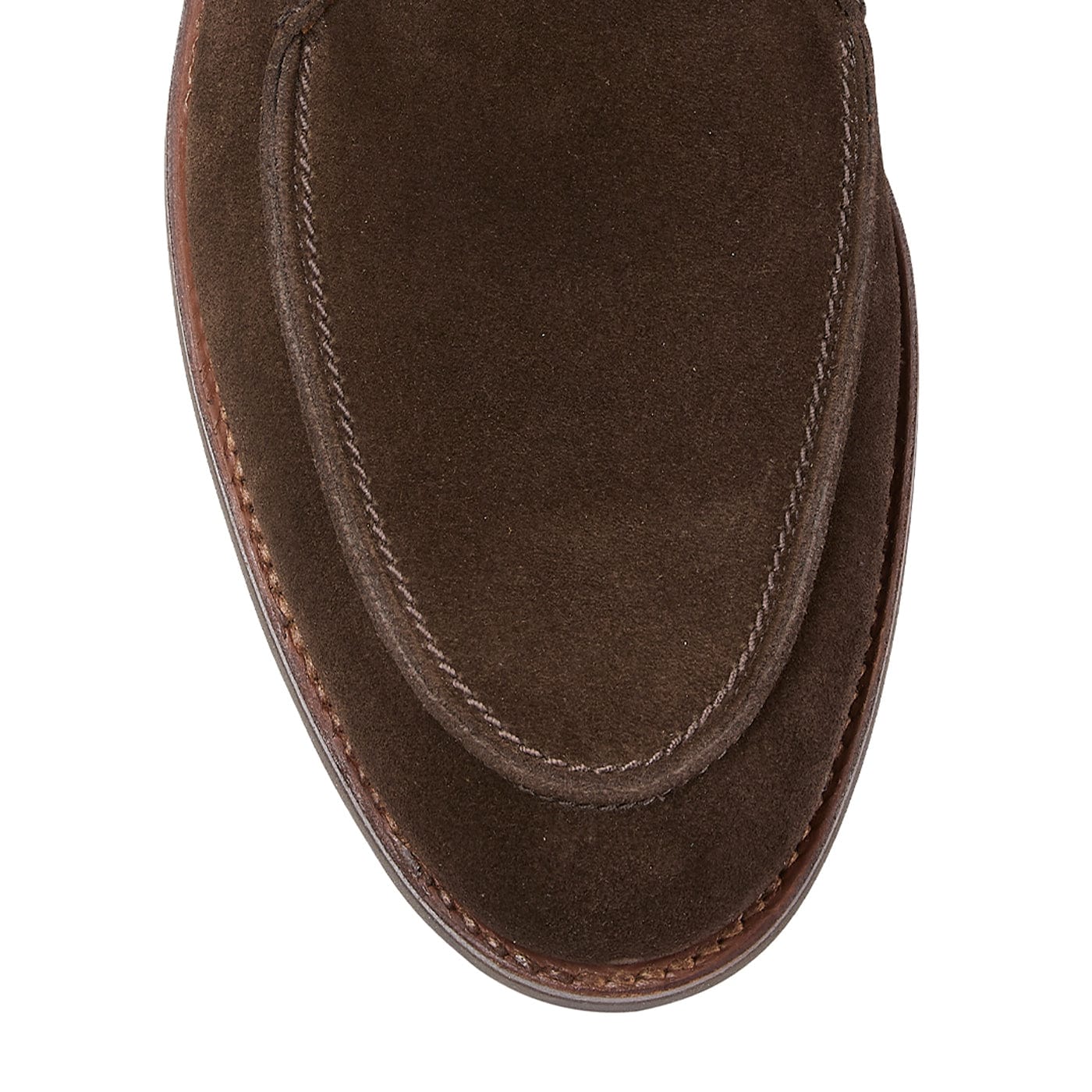 Bibury Dark Brown Suede
