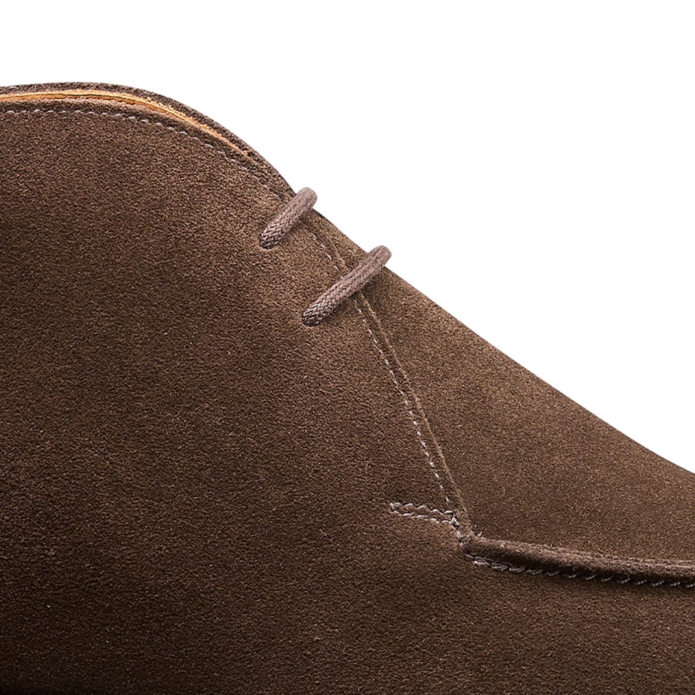 Bibury Dark Brown Suede