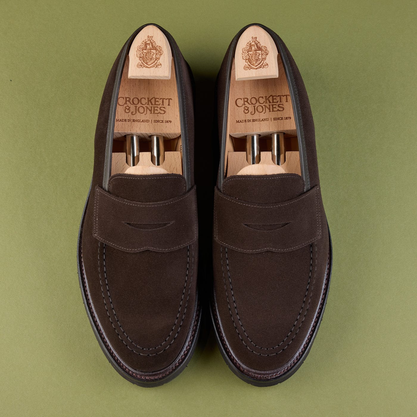 Boston 2 Dark Oak Suede