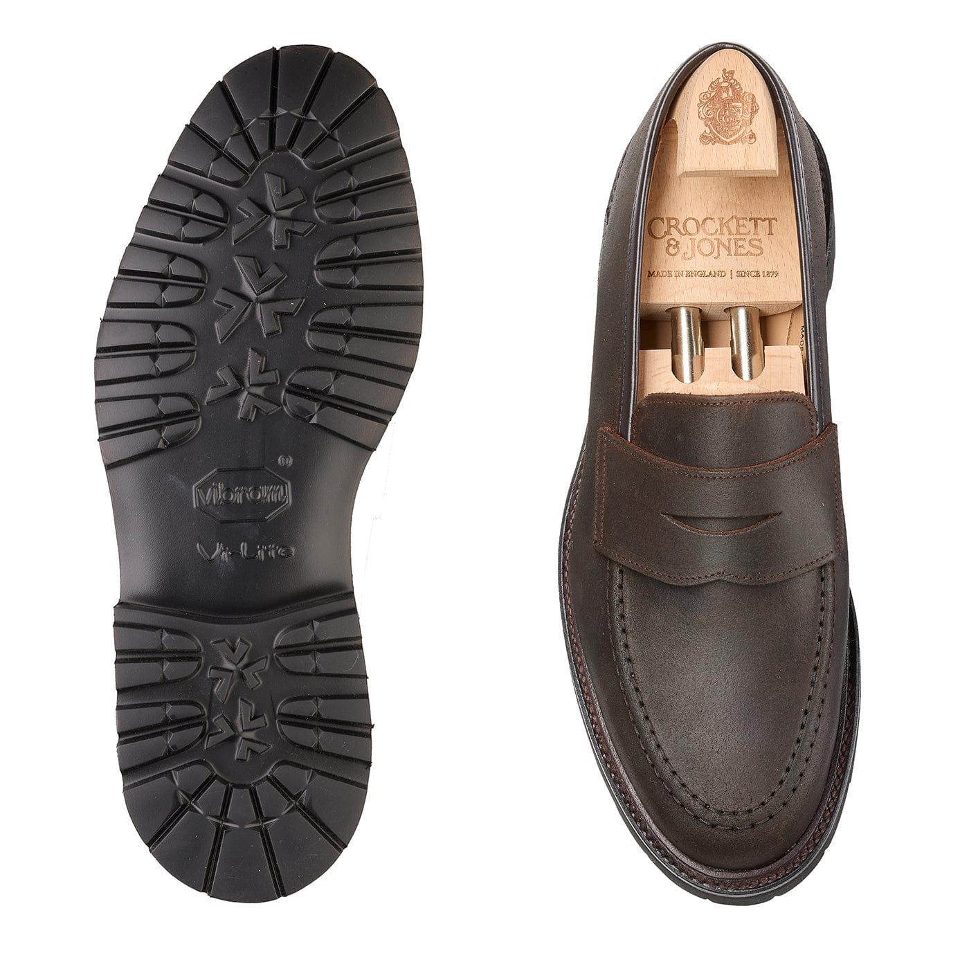 Boston 2 Dark Brown Rough-Out Suede