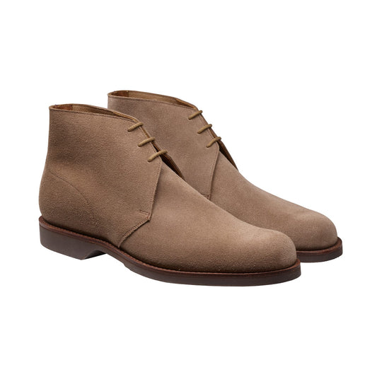 Chukka 4 Taupe Reverse Butt Suede