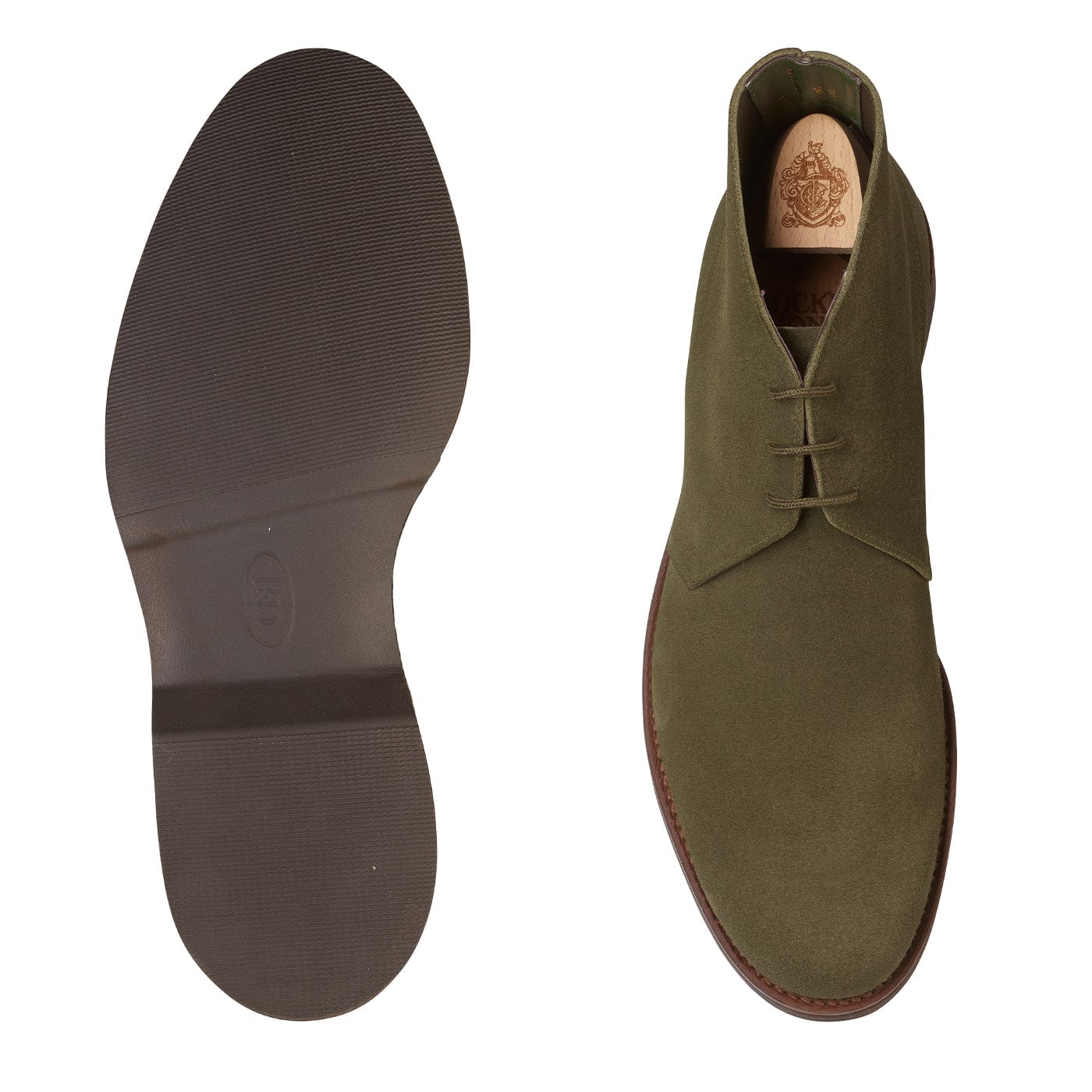 Chukka 4 Olive Reverse Butt Suede