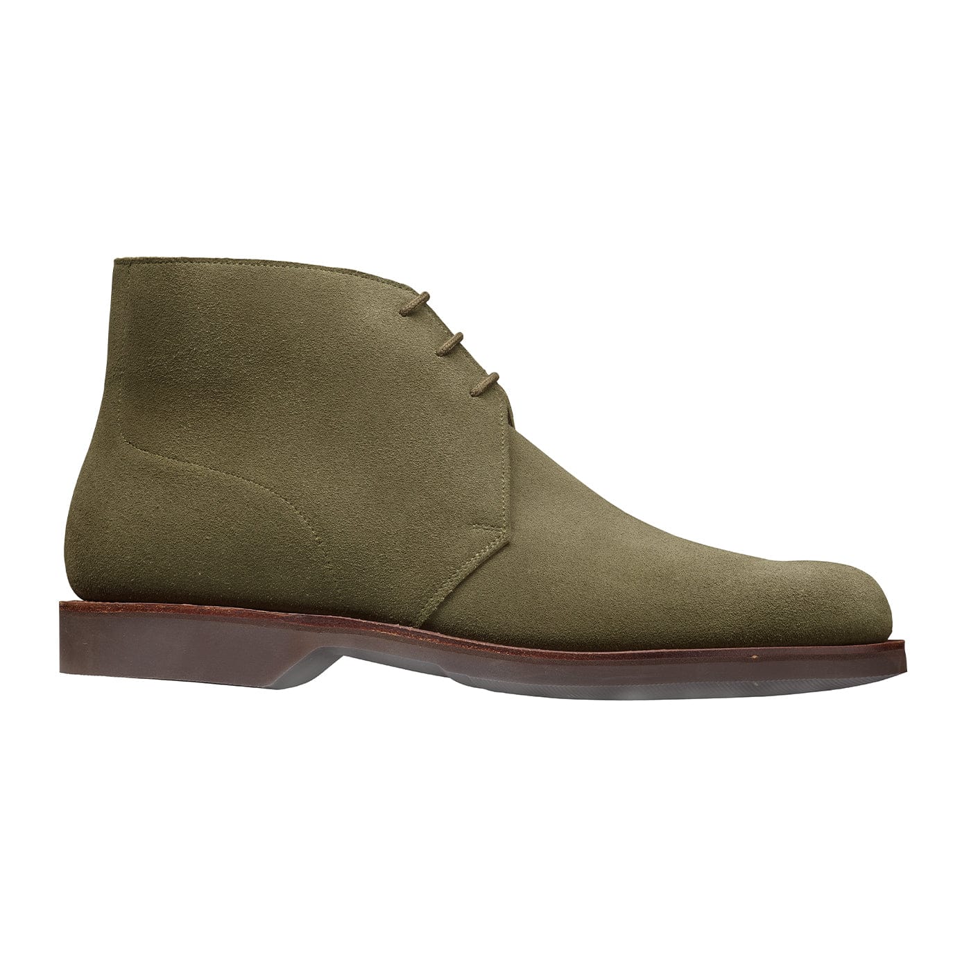 Chukka 4 Olive Reverse Butt Suede