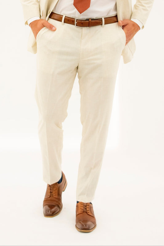 Tan Suit Pants