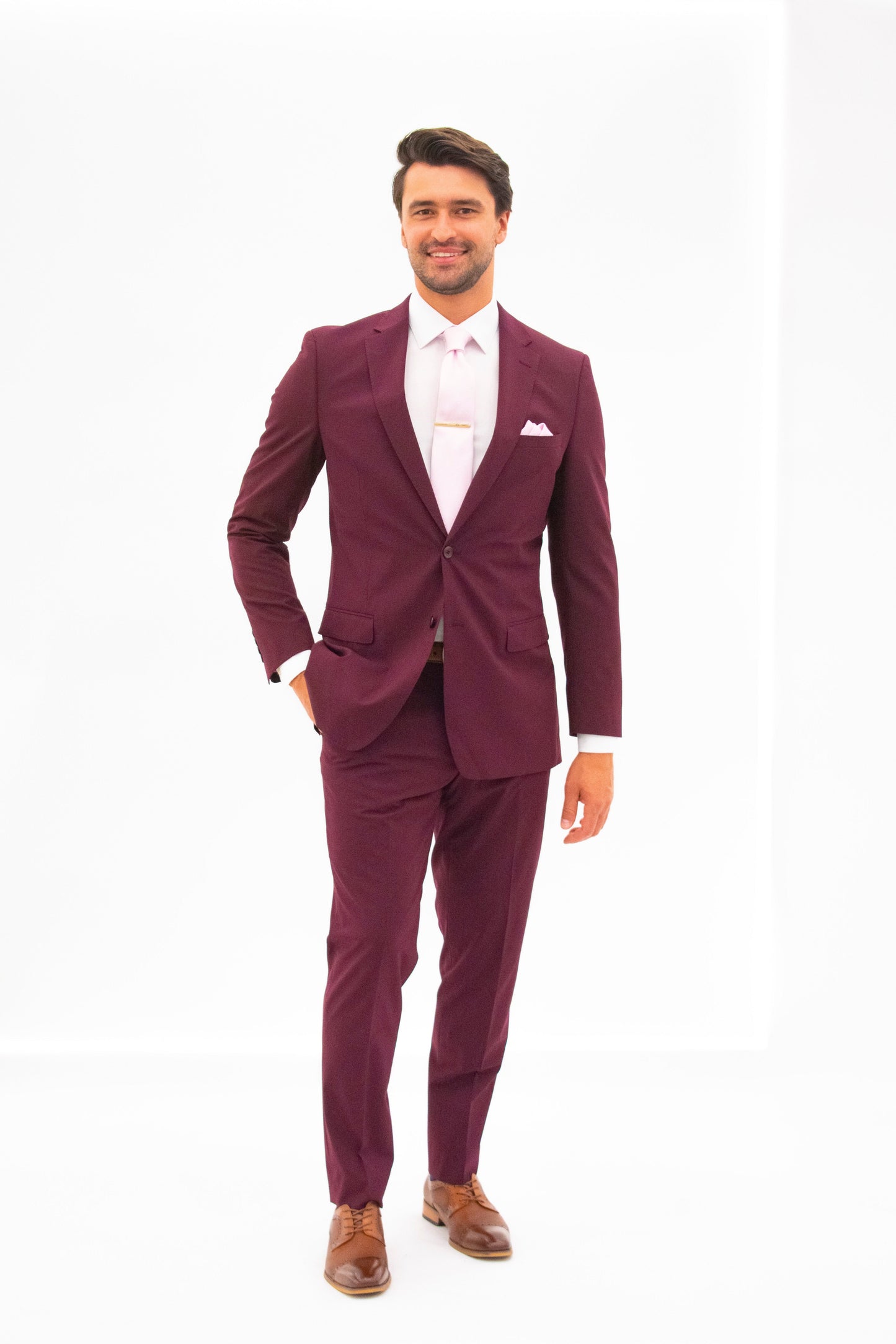 Burgundy Suit