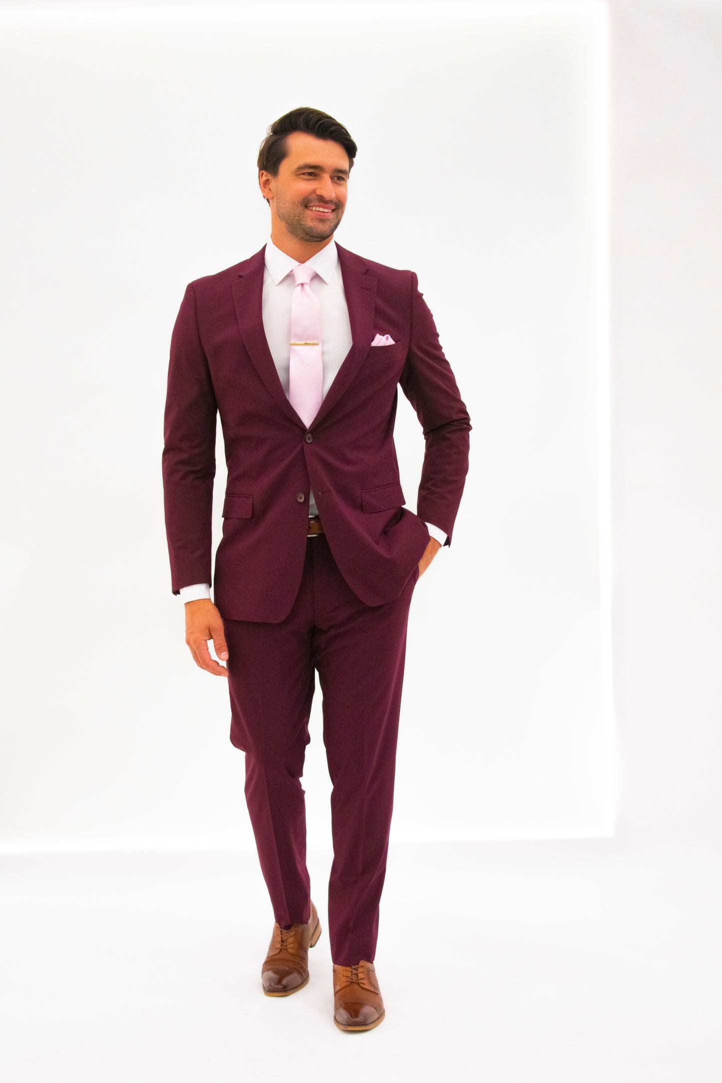 Burgundy Suit