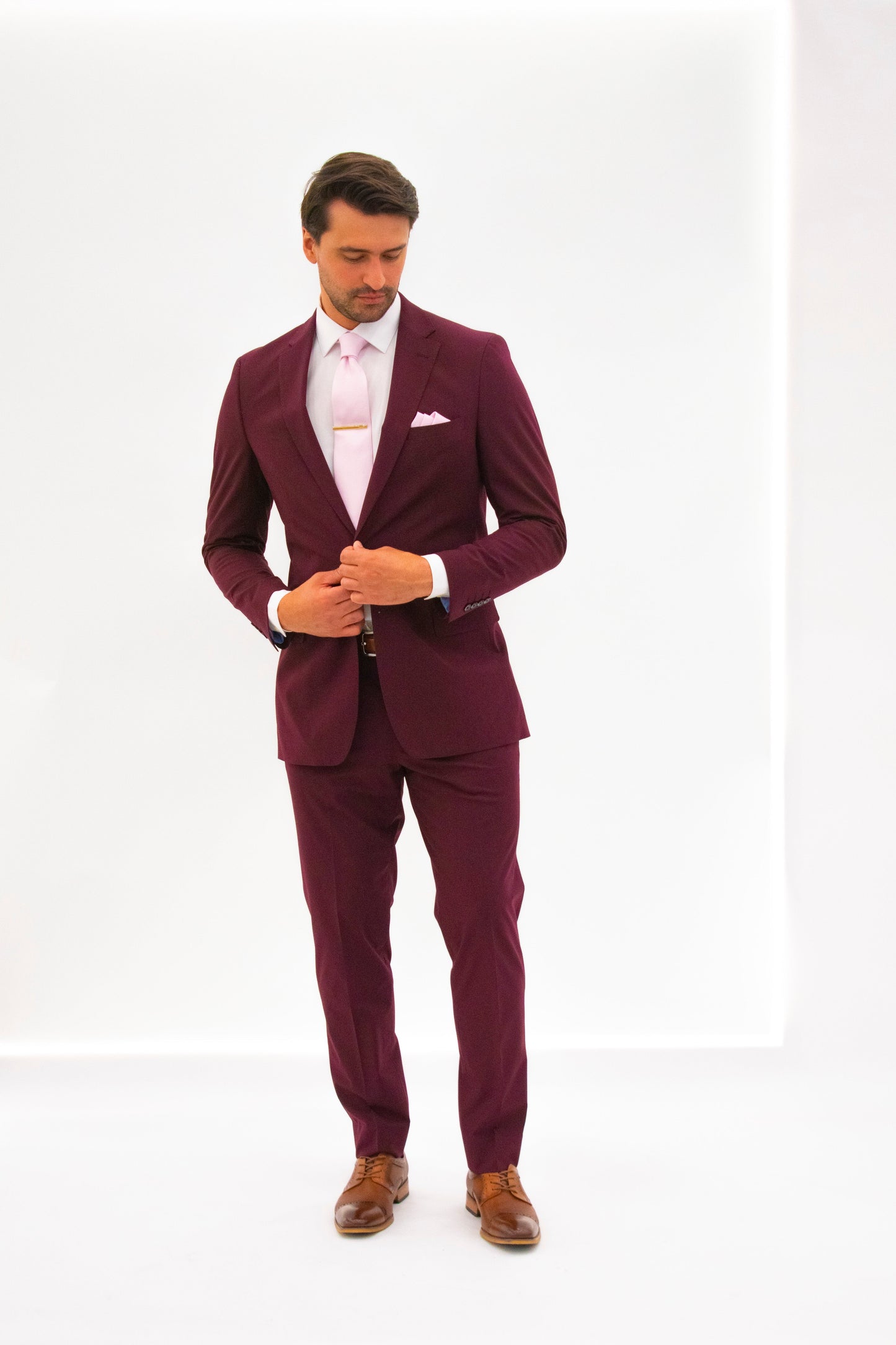 Burgundy Suit
