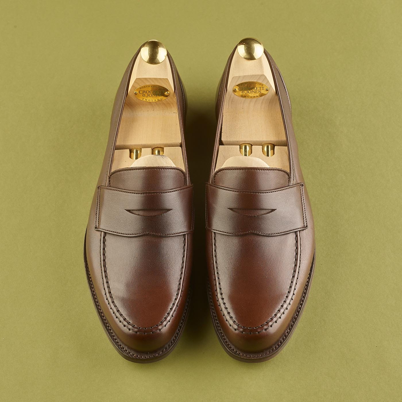 Harvard 2 Dark Brown Milled Calf