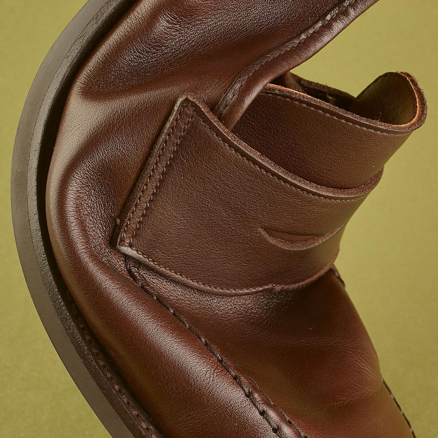 Harvard 2 Dark Brown Milled Calf