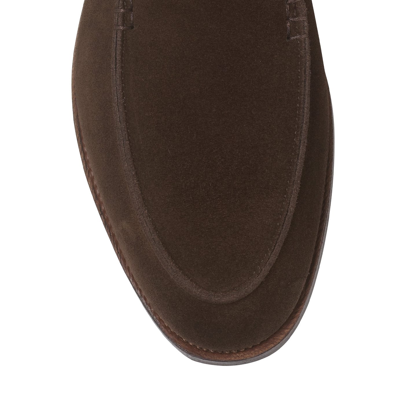 Salcombe Dark Brown Suede