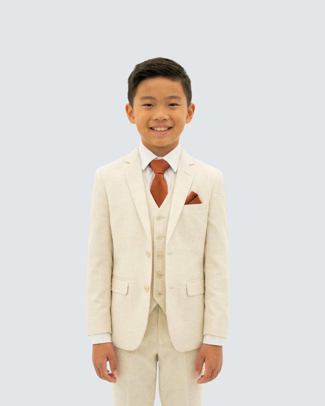 Boys Vested Suit