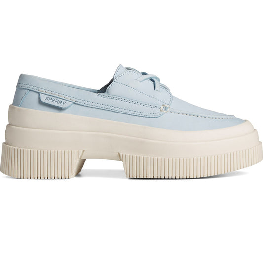 Women's Highland Platform Boat Shoes Blue